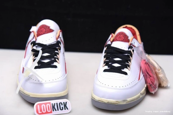 Cheap Husky Off-White Retro White Red Low 2 SP DJ4375-106 Jordan 0824